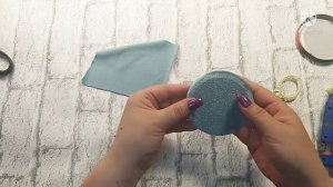 Медальоны на ёлку без заготовок