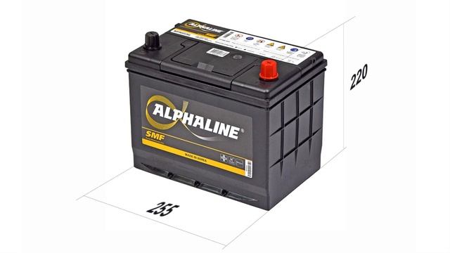 Аккумулятор AlphaLine SMF 70 Ач. Азия. Обратной полярности. Блиц-обзор. смотреть онлайн