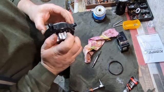 Обзор лебёдки KIMPEX 3500 LBS синтетика смотреть онлайн