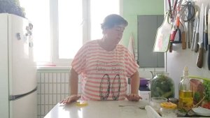 И в конце консервация,квашенные и маринованные огурцы,кабачки по корейски а ещё заготовка для икры.