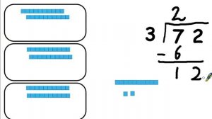 72 divided by 3