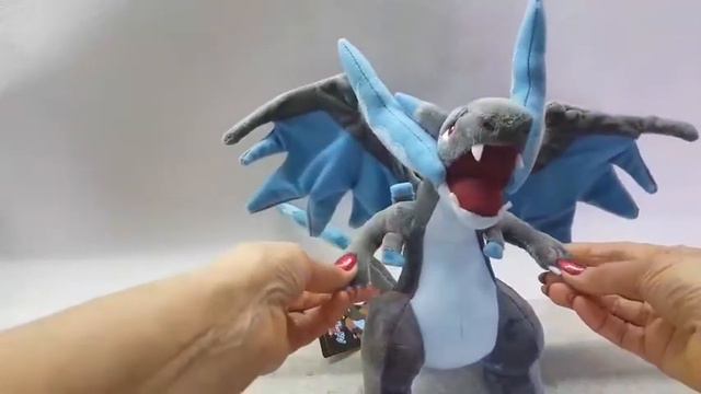 Мягкая игрушка Мега Чаризард Покемон купить игрушку Mega Charizard видео