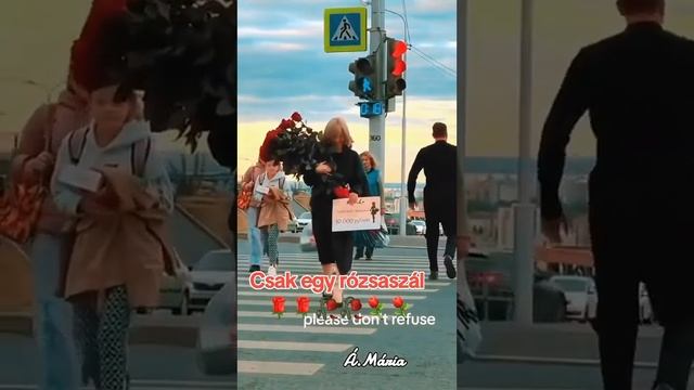 Миллион алых роз. Дарите девушкам цветы #красиваямузыка #красиваяпесня
