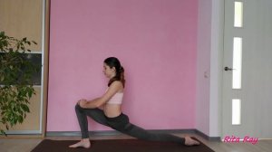 Растяжка ног для начинающих. Stretches for Splits Flexibility.