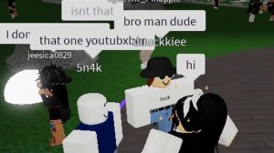 Interesting Roblox HANGOUTS!