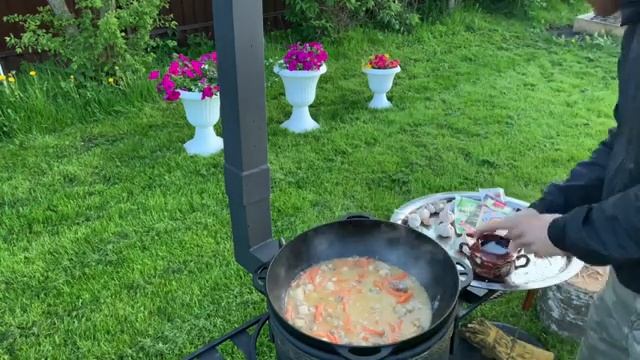 УЗБЕКСКИЙ ПЛОВ в казане на костре. ОЧЕНЬ вкусный и простой рецепт!