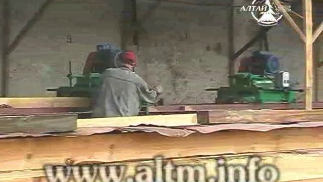Станок для профилирования бруса «Алтай-004» смотреть онлайн