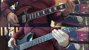 "LOUNA - Сделай громче!" Rhythm Guitar and Bass Cover