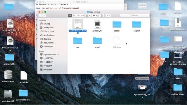 3. Reverse Engineering .APK using APKTool to get SMALI Files смотреть онлайн
