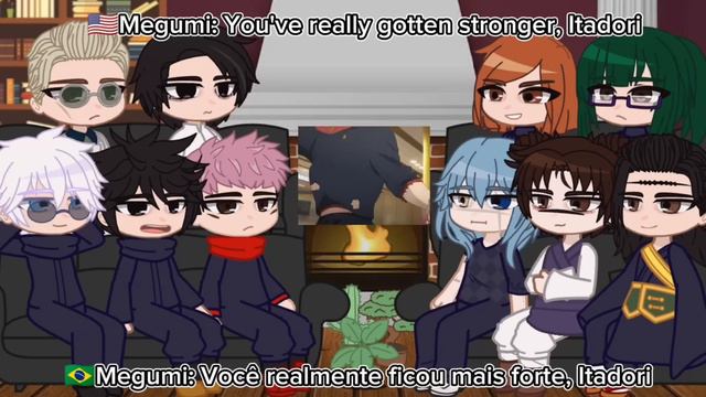 Jujutsu Kaisen react to Itadori Yuji || Shibuya Arc || Gacha 🇺🇲🇧🇷 смотреть онлайн