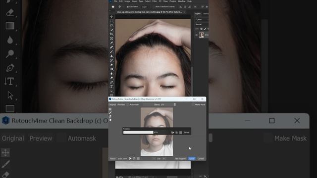 Professional Retouching with Photoshop Plugins.