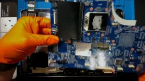 HP M6-N010DX Disassembly/Teardown: Fix erratic mouse trackpad (Grounding copper pads fix)