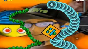 Geometry Dash In Zuma Deluxe by Muslim Boy