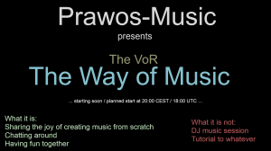 The VoR - The Way of Music - #52 - 2022-12-20