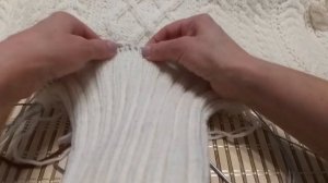 Свитер мужской с косами и ромбами. ЧАСТЬ 4. Вязание спицами.