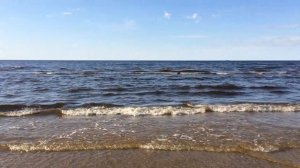 Балтийское море. Юрмала.Шум моря прибой. Baltic seas Waves Nature Sounds. Calming Seas