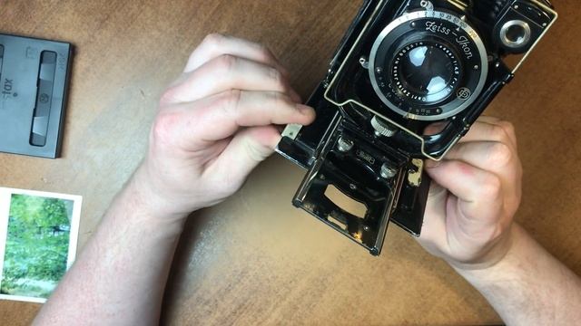 LynxStax-24 -камера для мгновенной фотографии. Instax Wide и Zeiss Ikonta 9x12 смотреть онлайн