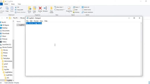 Create and append data in files in C# смотреть онлайн