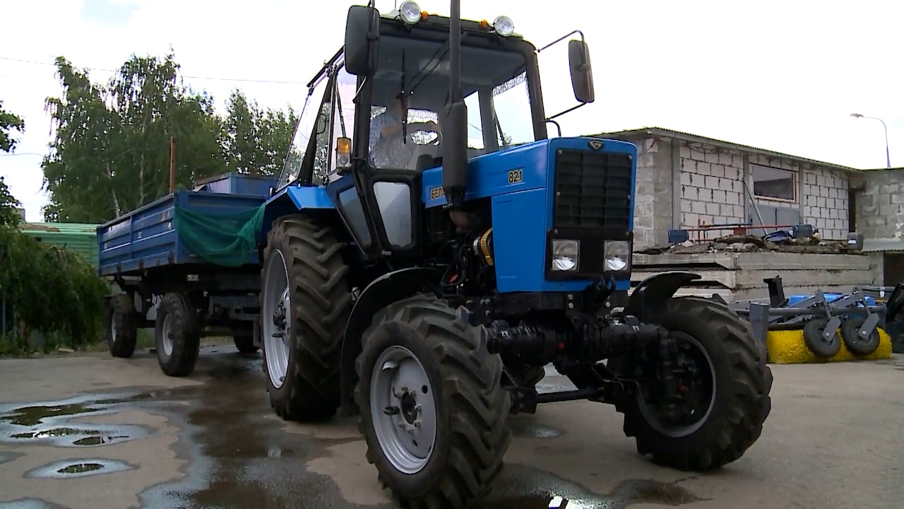 Новая уборочная техника выйдет на уборку городских улиц