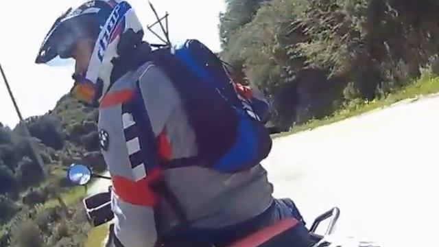 BMW R1200GS Adventure   Mount Pantokrator Corfu, Greece смотреть онлайн