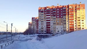 Магнитогорск, по улице Московской, от Советской до Химчистки (11.01.2023)