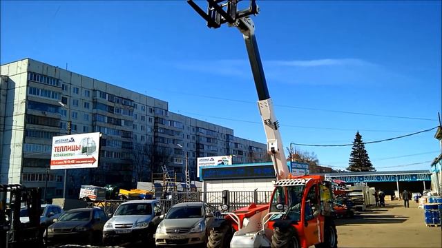 Телескопический погрузчик MST 7.40 смотреть онлайн