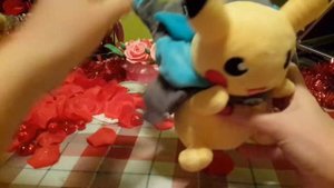 Aliexpress. Покемоны. Мягкие игрушки Eevee и Pikachu. Карточки Pokemon.