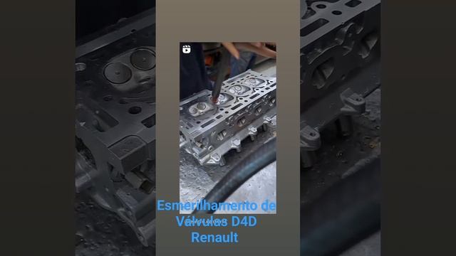 Esmerilhamento de Válvulas Cabeçote D4D Renault Clio