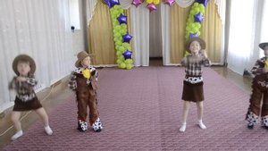 ковбойский танец. Выпуск 2016. детсад №40,г. Уфа