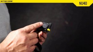 Фонарь налобный Nitecore NU40 | Официальный обзор