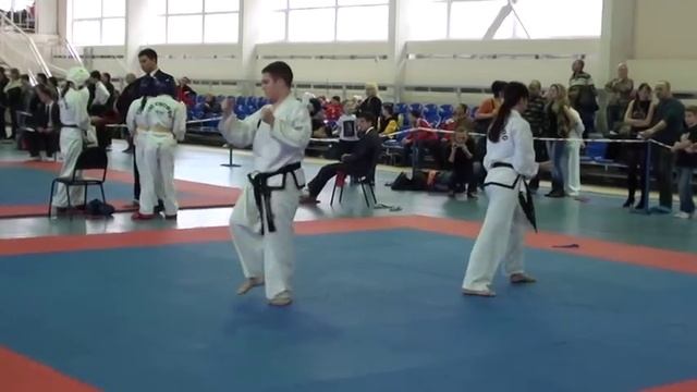 Чемпионат Ю.Ф.О 31.03.12 Волгоград Тхеквон-до ГТФ смотреть онлайн