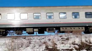 2тэ10у с пассажирским поездом "Орск - Москва"