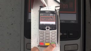 Ingenico card machine ALERT IRRUPTION 2023
