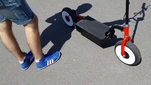 Електросамокат своими руками  DIY electric scooter 36v 350w 500w