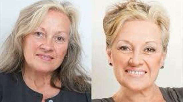ОМОЛАЖИВАЮЩИЙ МАКИЯЖ И ПРИЧЕСКА ПОСЛЕ 50 ЛЕТ / REJUVENATING MAKEUP AND HAIRSTYLE AFTER 50 YEARS /