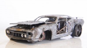 Plymouth Barracuda - Реставрация модели авто\\ Крутые идеи для подростков!