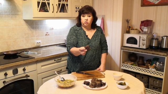 ПЕЧЕНОЧНЫЙ САЛАТ //  Салат "Обжорка" // ГуляШок