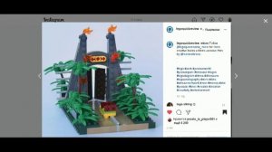 Лучшие Лего самоделки по Миру юрского периода! Часть 2.