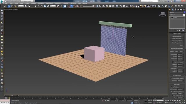 3ds Max Tutorial - Cloth Simulation MassFX