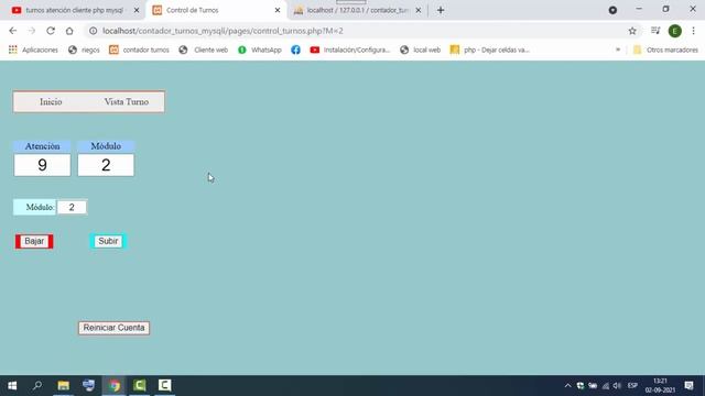 Turnos Atención Cliente php - mysqli (Última edición) смотреть онлайн