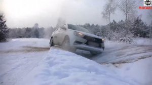 Lada Vesta! Тест драйв по бездорожью!!!