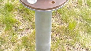 Винтовой фундамент для беседки. монтаж в коттеджном поселке «Лукашово». Хабаровск.