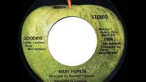 1969 HITS ARCHIVE: Goodbye - Mary Hopkin (stereo)