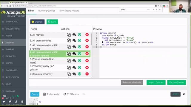 Learn all about the new Search Engine ArangoSearch in ArangoDB 3.4