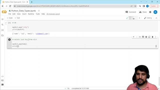 Explained Dictionary  - Python Data types in Marathi