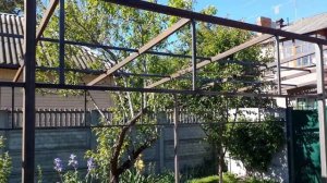 Как сделать навес для машины своими руками из поликарбоната