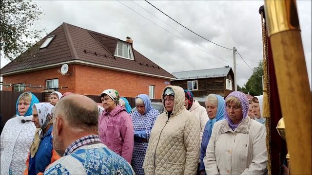 На престольном празднике Сретения Владимирской иконы Божией Матери в Храме посёлка Першино. Киржач. смотреть онлайн