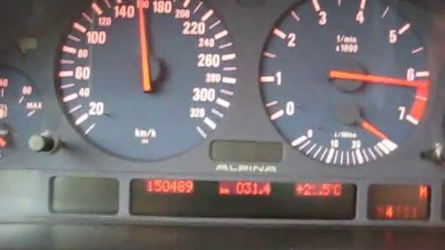BMW E39 Alpina 100-200 смотреть онлайн