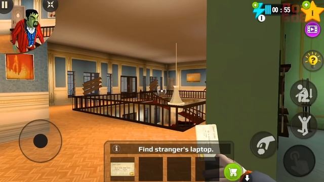 ? Сумашедший сосед 3д ? (Scary Stranger 3d) Прохождение 10- 12 лвл смотреть онлайн