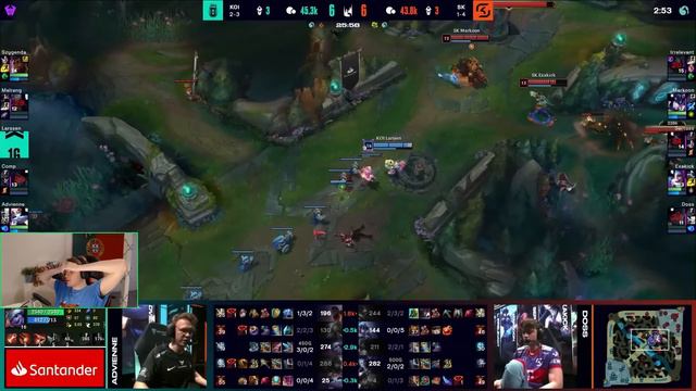 ТОП ЛЕЙН ЧЕРЕЗ МАКРО | SK VS KOI | LEC SUMMER 2023